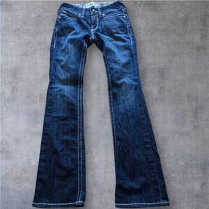 Ariat Women's Lakeshore Real Low-Rise Blue Jeans, Size 26